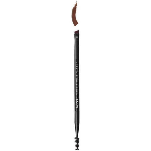 Nyx Professional Makeup, Pro Brow Brush Dual-ended Brow Brush With Angled Brush - Picture 2 of 5